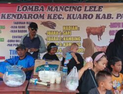 Lomba Mancing di Desa Kendarom Untuk Peserta Pendaftar dari Seluruh Kaltim