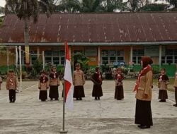 Kegiatan Rutin Ekstrakurikuler Pramuka SD Negeri 014 Sibabat Setiap Hari Selasa