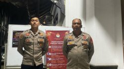 Polres Banjar Melaksanakan Penjagaan di kantor KPUD Kota Banjar
