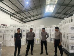 Polres Banjar Memperketat Penjagaan di Gudang Logistik KPUD Kota Banjar