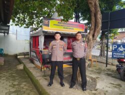 Polres Banjar Tetap Melaksanakan Penjagaan di kantor KPUD Kota Banjar