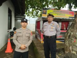 Polres Banjar Tetap Melaksanakan Penjagaan di Kantor KPUD Kota Banjar