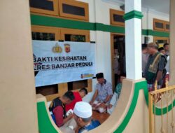 Peduli Terhadap Kesehatan Masyarakat, Polres Banjar Gelar Bakti Kesehatan dan Pengobatan Gratis