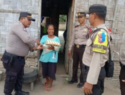 Kapolsek Perbaungan Jum’at Barokah Indahnya Berbagi Rasa Dalam Kebersamaan