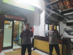 Pastikan Tidak Ada Tindak Kriminalitas, Kantor KPUD Kota Banjar Polres Banjar Tetap Laksanakan Penjagaan