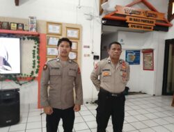 Polres Banjar Berikan Pengamanan di Kantor KPUD Kota Banjar