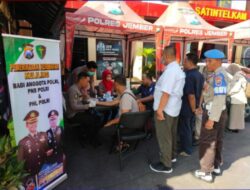 Peduli Kesehatan Sidokkes Polres Jember Beri Layanan Keliling