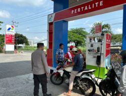 Jelang Mudik Lebaran, Polres Kediri Intensifkan Patroli SPBU Pastikan Stok BBM Aman Tanpa Kecurangan