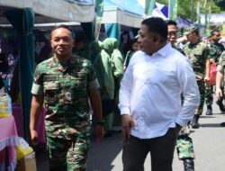 Antusiasme Warga Serbu Bazzar Murah Korem 101/Antasasari