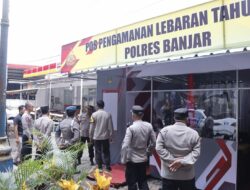 Pastikan Kesiapan Operasi Ketupat Lodaya 2024, Kapolres Banjar Cek Pos Terpadu dan Pos Pam
