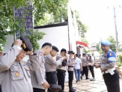 Maksimalkan Pelaksanaan Tugas, Divisi Propam Polri Cek Pelaksanaan Ops. Ketupat Lodaya di Wilayah Polres Banjar