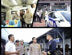 Pastikan Keamanan Pemudik, Kapolres Banjar Cek Kesiapan Stasiun Kota Banjar Dalam Rangka Mudik Lebaran 2024