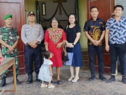 Pendekatan Religius TNI-Polri Guna Pastikan Keamanan Kondusif, Polsek Kotarih bersama Koramil 17/KTR Gelar Patroli Minggu Kasih