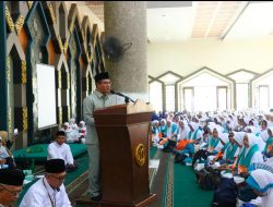 Bupati Bandung Lepas 2.955 Calon Jemaah Haji asal Kab. Bandung di Masjid Al Fathu Soreang