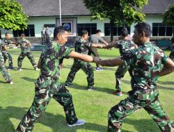 Siapkan Pertahanan Diri, Kodim 0735/Surakarta Gelar Latihan Beladiri Taktis