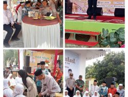 WAKIL BUPATI SERGAI, H. ADLIN UMAR YUSRI TAMBUNAN, ST., M.SP HADIRI HALAL BIHALAL DI KECAMATAN BINTANG BAYU