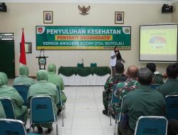 Kodim Boyolali Gelar Penyuluhan Tentang Penyakit Degeneratif