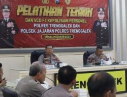 Buka Pelatihan Penindakan Tipiring, Wakapolres Trenggalek: Tingkatkan Kompetensi dan Profesionalitas