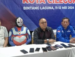 Ultraman & Manusia Silver Kawal Fadli Kristiandi Serahkan Pendaftaran Bacalon Walikota Cilegon ke Partai Demokrat