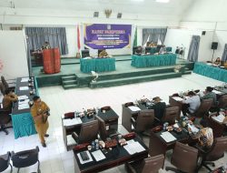 Rapat Paripurna DPRD Rangka Penyampaian Laporan dan Rekomendasi LKPj Pemerintah