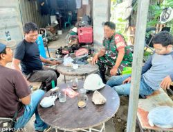 Terjawab..!! Begini Cara Babinsa Jebres Dalam Menciptakan Kekompakan Dan Kebersamaan Dengan Warga