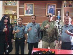 Ketua Presidium FPII dan Dewas DPI Kunjungi Rutan Kelas II A Kendari