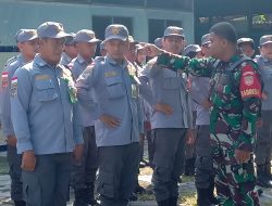 Ini Yang Dilakukan Babinsa Jebres Dalam Membentuk Karakter Linmas Yang Handal