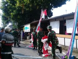 Koramil 02/Banjarsari Bersama Warga Laksanakan Kerja Bakti Penyiapan Tempat KBD Tahap IV