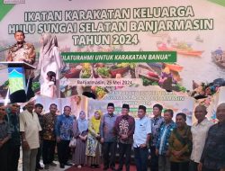 PJ. Bupati Appreasi Warga HSS Di Banjarmasin Gelar Halal Bihalal, Ramlan Kepala BKKBN Kalsel Sambut Gembira.