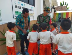 Begini Cara Babinsa Mojosongo Dalam Mengenalkan Dan Menanamkan Kecintaan Anak-anak Sekolah Kepada TNI