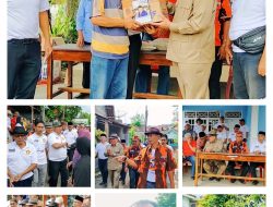 Haji Mohammad Saleh Asnawi, Tinjau Warga Pasca Musibah Banjir Di Kecamatan Talang Padang