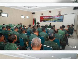 Jaga Kedisiplinan Prajurit Kodim Boyolali Terima Penyuluhan Hukum