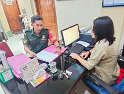 Sertu Widodo Ajak Perangkat Kelurahan Tingkatkan Sinergitas Dan Kerjasama Yang Baik