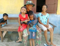 Ungkapan Tulus Ibu Sutini Pemilik Rumah yang Ditempati Anggota Satgas TMMD Kodim 0726/Sukoharjo