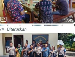 Pendekatan Lintas Sektoral Polsek Kotarih Polres Sergai Bersama Panwascam Guna Pastikan Pemilukada Damai