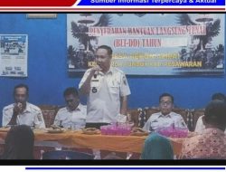 Pemerintah Pekon Ampai Salurkan Bantuan Langsung Tunai Dana Desa (BLT -DD) Kecamatan Marga Punduh