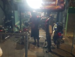 Unit Samapta Polsek Banjar Sambangi Tempat Rawan Kamtibmas, di Malam Hari Antisipasi Curanmor