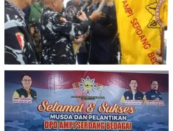 Ketua DPD AMPI Provinsi Sumatera Utara dr. David Luther Lubis, Lantik Hermanto Sitorus (Erick) Menjadi Ketua AMPI di Kab. Serdang Bedagai.