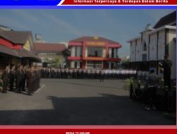 Wakapolres Jember Pimpin Upacara Lahirnya Pancasila di Halaman Markas Polres Jember