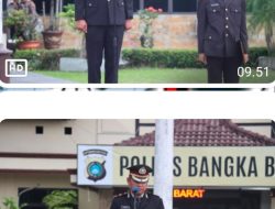 Wakapolres Bangka Barat Pimpin Upacara Peringatan Hari Lahir Pancasila.
