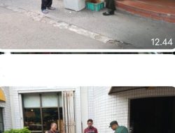 Kunjungi Pedagang Kaki Lima, Babinsa Purwodiningratan Berikan Motivasi Dan Semangat Kerja