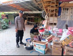Unit Patroli Polsek Pataruman Ciptakan Keamanan dan Ketertiban di Toko Material