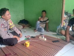 Bhabinkamtibmas Kelurahan Mekarsari Pererat Silaturahmi dengan Warga untuk Jaga Kondusifitas Keamanan