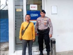 Personei Polres Banjar Berikan Pengamanan Objek Vital Perbankan
