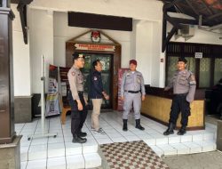 Cipta Kondusiftas Sat Samapta Polres Banjar Patroli Ke Kantor KPUD Kota Banjar