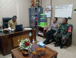 Bahas Deteksi Dan Cegah Dini Situasi Wilayah, Babinsa Dan Bhabinkamtibmas Koordinasi Dengan Lurah
