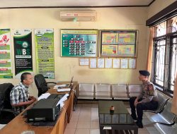 Pererat Tali Silaturahmi Sat Samapta Polres Banjar Sambangi Kantor Perhutani Purwaharja