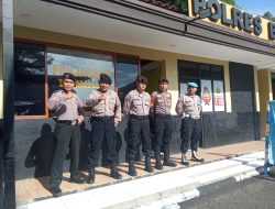 Polres Banjar Polda Jabar – Setelahnya Dilakukan Serah Terima Piket Lakukan Kesiapsiagaan.