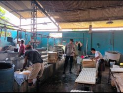 Unit Samapta Polsek Purwaharja Sambangi Tempat Rawan Kamtibmas, di Siang hari