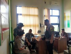 Bhabinkamtibmas dan Babinsa Kel. Muktisari Silaturahmi dengan Warga Masyarakat dengan Humanis.